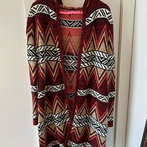 Patterned Cardigan